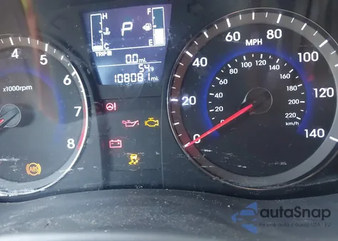 2016 Hyundai Accent Se z USA, uszkodzony, nr VIN KMHCT4AE6GU977096